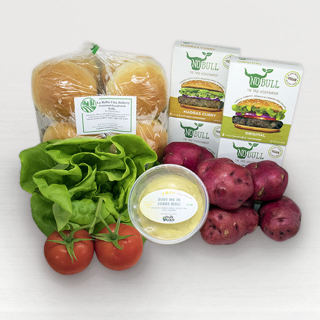 A collection of items that Seasonal Roots offers as part of their special bundles