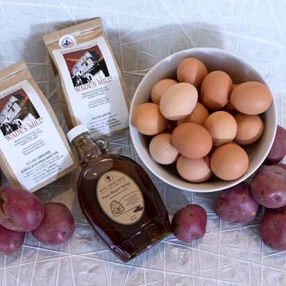 A variety of Seasonal Roots found in the Farmstead basket